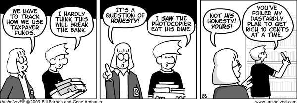 Unshelved strip for 11/25/2009