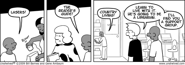 Unshelved strip for 12/12/2009