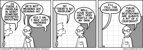 Unshelved comic strip for 12/15/2009