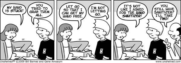 Unshelved strip for 12/19/2009