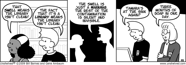 Unshelved strip for 12/23/2009