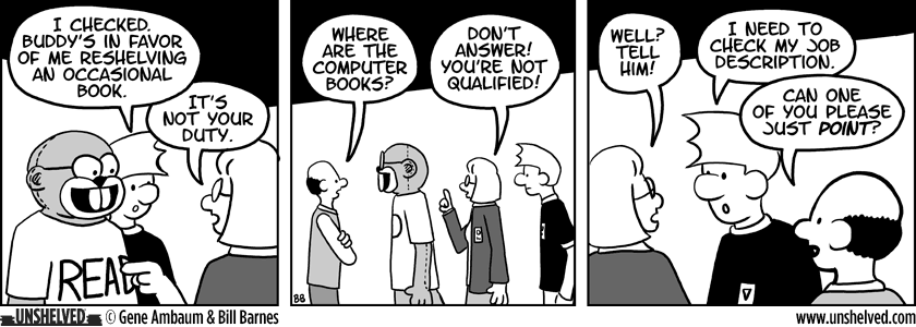 Unshelved strip for 12/30/2009