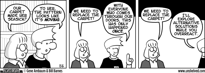 Unshelved strip for 1/5/2010