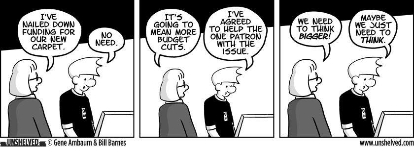 Unshelved strip for 1/7/2010