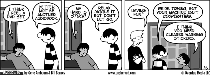 Unshelved strip for 2/3/2010