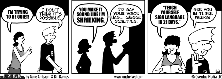 Unshelved strip for 3/10/2010