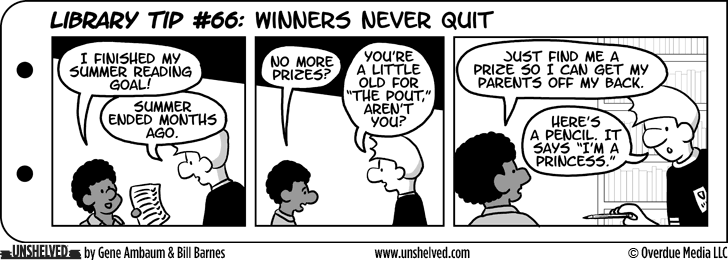 Unshelved strip for 3/15/2010
