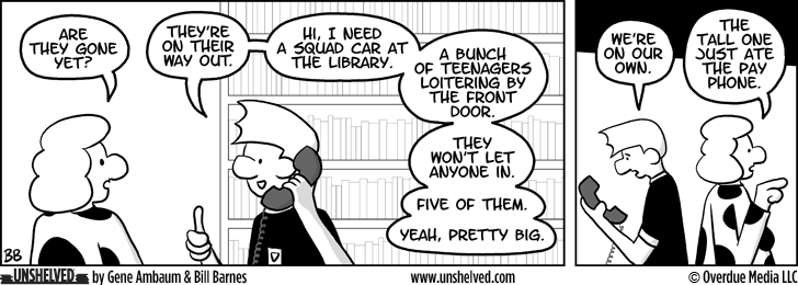 Unshelved comic strip for 4/7/2010