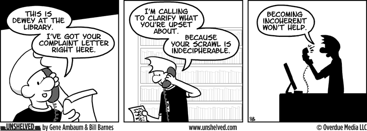 Unshelved strip for 5/3/2010