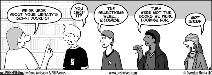 Unshelved strip for 5/17/2010