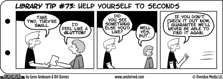 Unshelved strip for 6/3/2010
