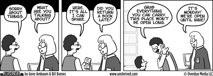 Unshelved strip for 6/7/2010