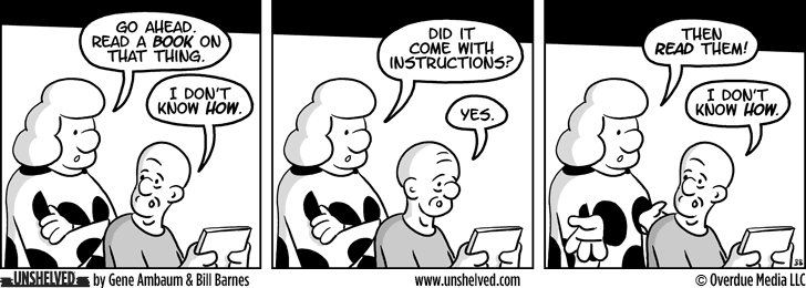 Unshelved comic strip for 7/2/2021