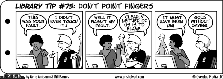 Unshelved strip for 6/24/2010