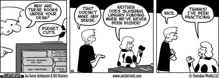 Unshelved strip for 6/28/2010