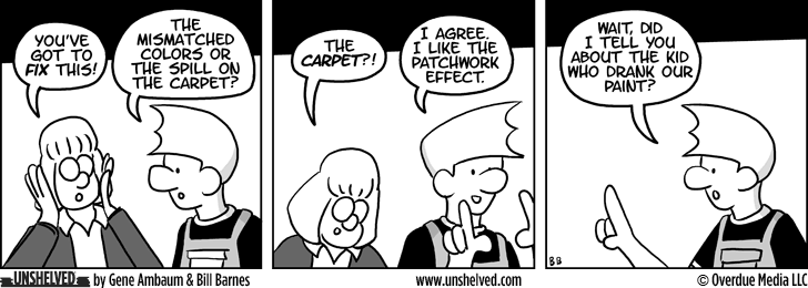 Unshelved strip for 7/21/2010