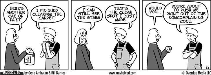 Unshelved strip for 7/22/2010