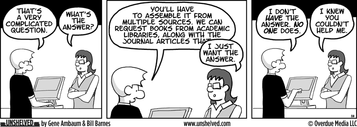 Unshelved strip for 7/29/2010