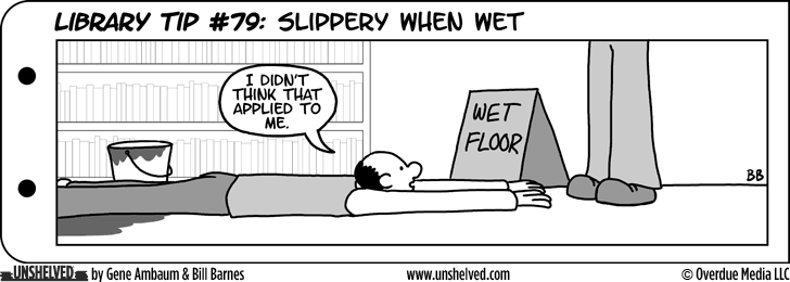 Unshelved strip for 8/9/2010