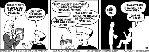 Unshelved strip for 8/23/2010