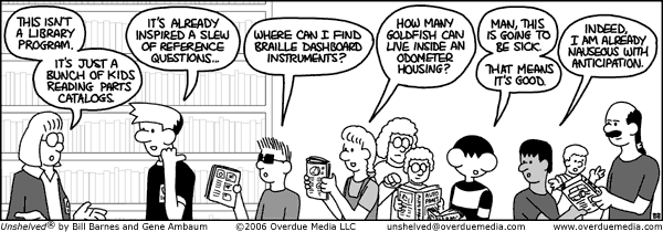 Unshelved strip for 8/25/2010