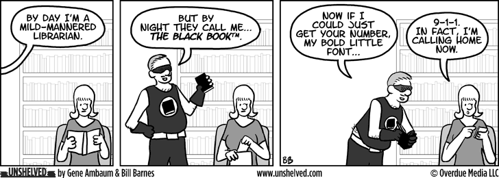 Unshelved strip for 8/30/2010