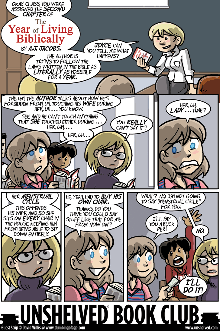 Unshelved comic strip for 10/8/2010