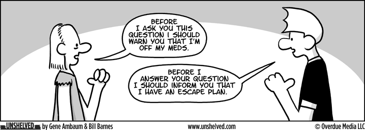 Unshelved comic strip for 10/21/2010