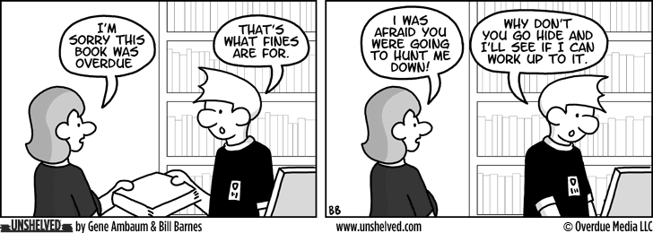 Unshelved comic strip for 12/9/2010