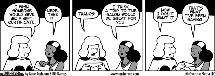 Unshelved comic strip for 2/9/2011