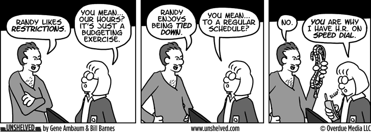 Unshelved comic strip for 3/3/2011