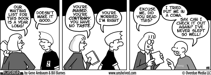 Unshelved strip for 3/29/2011