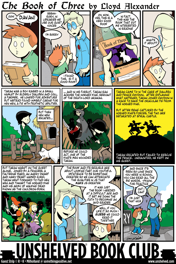 Unshelved comic strip for 4/1/2011