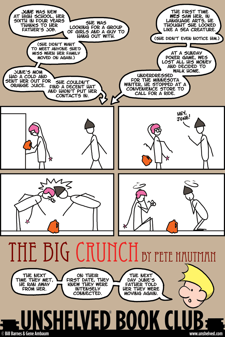 Unshelved strip for 4/22/2011
