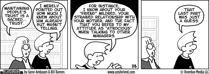 Unshelved strip for 6/1/2011