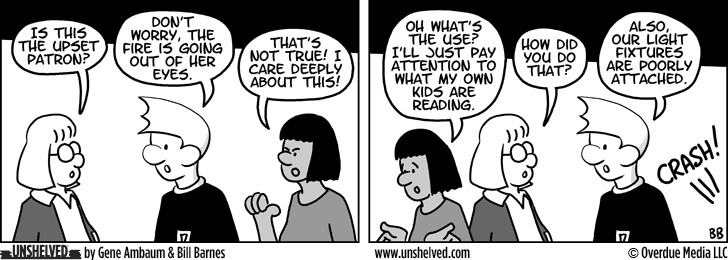 Unshelved comic strip for 7/14/2011