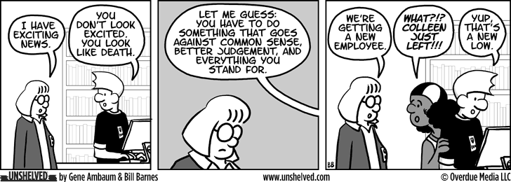 Unshelved strip for 7/25/2011