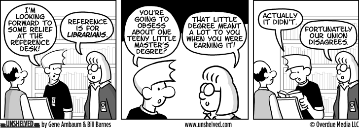 Unshelved strip for 7/27/2011