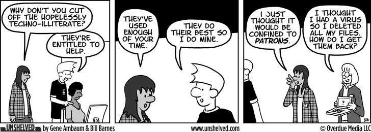 Unshelved strip for 9/6/2011