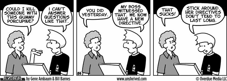 Unshelved strip for 10/11/2011