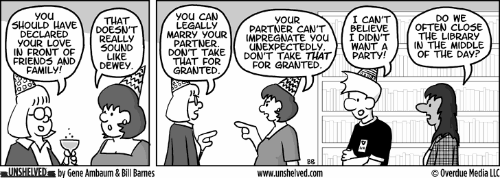 Unshelved strip for 11/2/2011