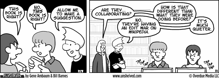 Unshelved strip for 11/24/2011