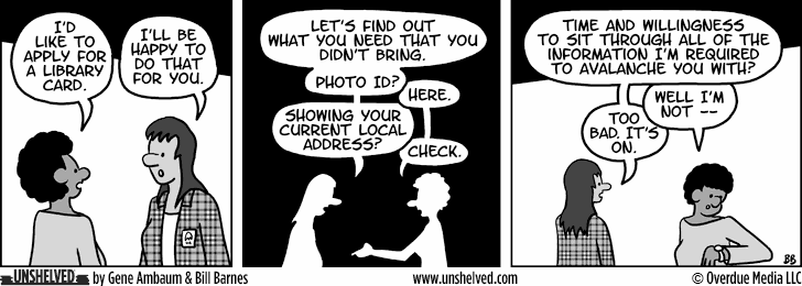 Unshelved strip for 12/5/2011