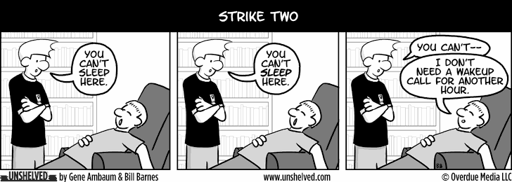 Unshelved strip for 3/6/2012