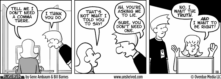 Unshelved strip for 3/26/2012