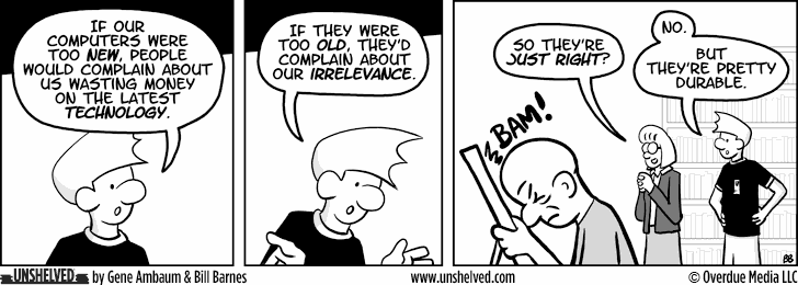 Unshelved strip for 5/15/2012