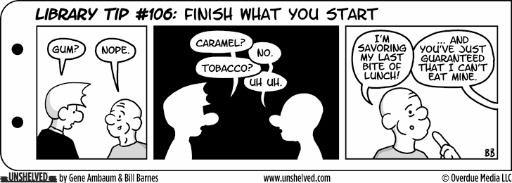 Unshelved strip for 5/24/2012