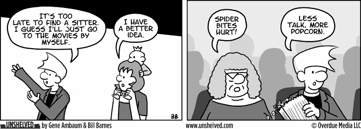 Unshelved comic strip for 8/1/2012