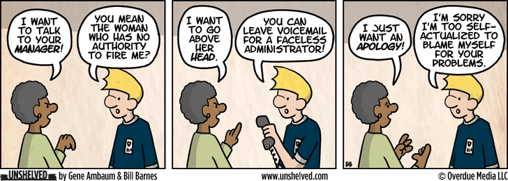 Unshelved comic strip for 11/14/2012