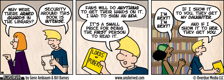 Unshelved comic strip for 11/27/2012